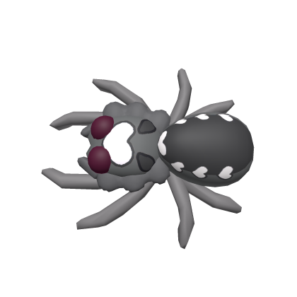 kawaii halloween black spider hair clip Roblox item