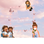 Cloudy army cuties