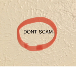 Don’t scam people group