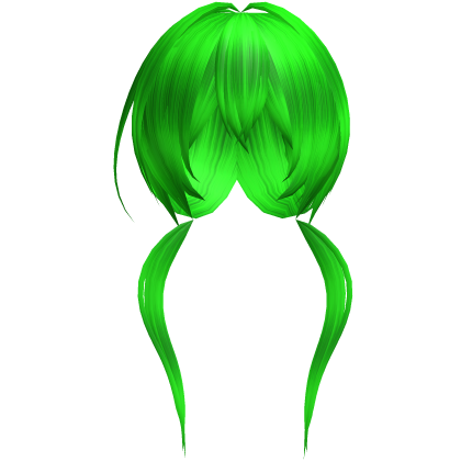 Green Niche Horror Protagonist Vkei Pigtails 9.  
