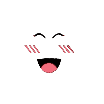 Super super happy face [ cute ] Roblox decal
