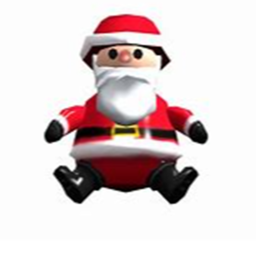 Santa Takes a Poop  in the Toilet