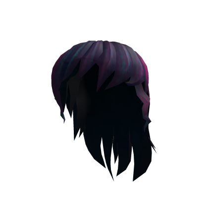 Black Anime Girl Hair Roblox item