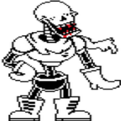 Horror Papyrus / HorrorTale Papyrus Roblox decal
