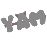 YAMMY YAMMY YAMS BEAUTIFUL HAIR CLIP
