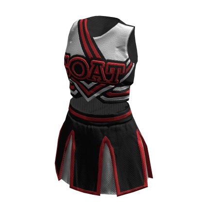 Cheerleader Uniform | Black White Red thumbnail