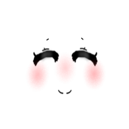 Anime Face || Happy Roblox decal