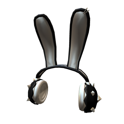 Noir Bunny Headphones