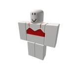 Red Y2K Cute Candy Aesthetic Bloxburg Shirt