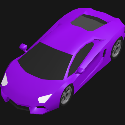 Low Poly Aventador