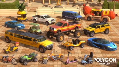 Polygon Palm City Vehicles preview 1