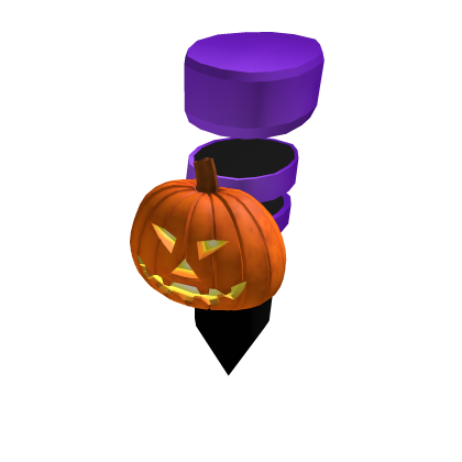 Purple Halloween Pumpkin Addon (For Korblox) thumbnail