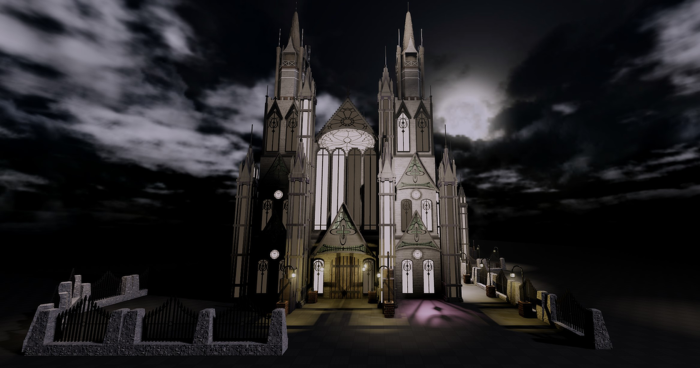 Advanced Gothic Roblox Cathedral Building Pack preview 2