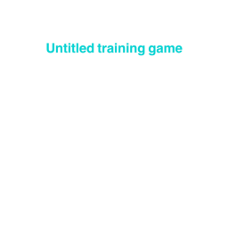 Untitled training game