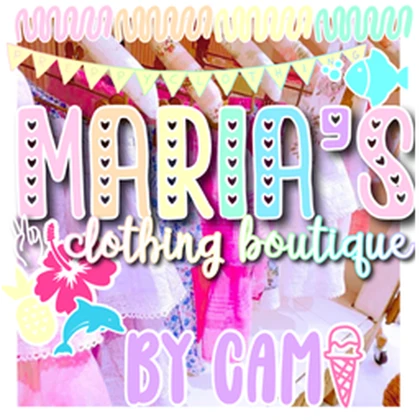 maria's clothing boutique Roblox group icon