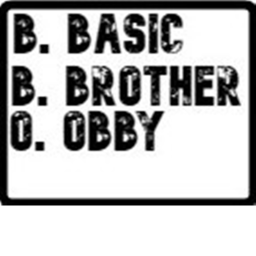 The Basic Brother Obby