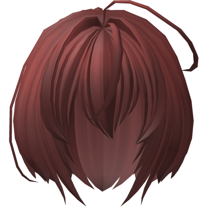short moe bob with hair vents in red