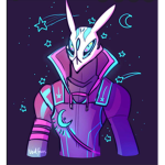 Bey boy mine fire bunny