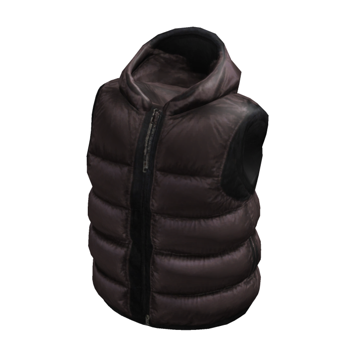 Brown Puffer Vest