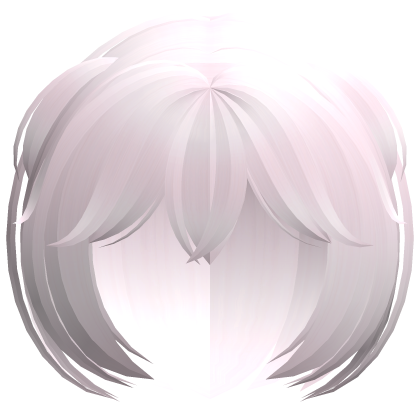 pastel pink fluffy cutecore moe bob hair