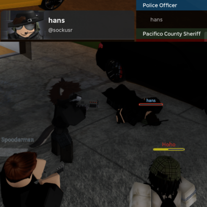 Pacifico Game Tester sockusr Electrocuted. Roblox decal