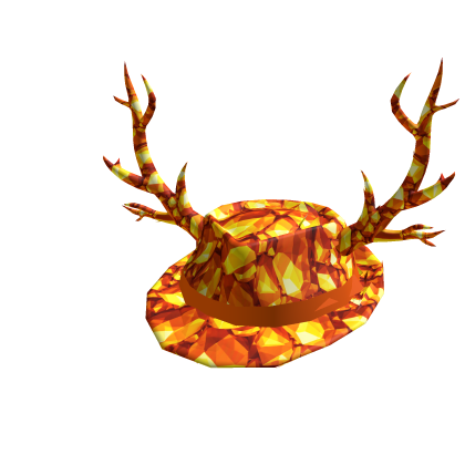 Orange Crystalic Hat