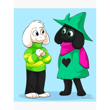 Asriel's Talk With Ralsei in Last Night.
