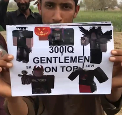 300IQ Gentlemen Roblox group icon