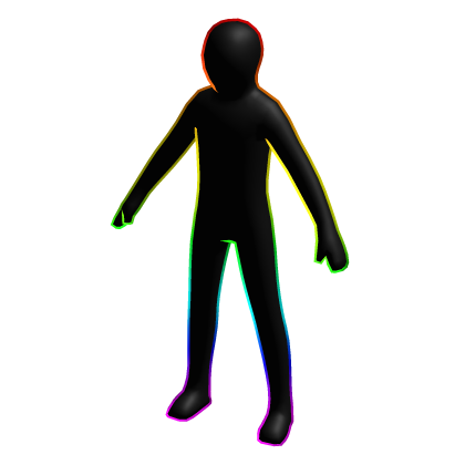 Full Cartoony Rainbow Void Outline