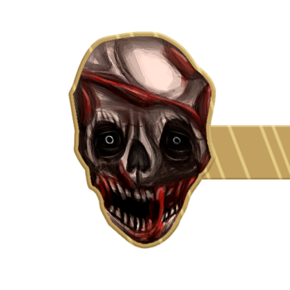 Scary Skeleton Roblox decal