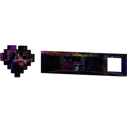 Animated Glitch Colourful 8-Bit Hp Bar