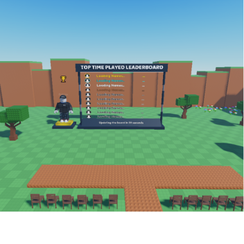 wait in game to be in leaderboard
