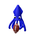 Blue Rugby Squid | Blues333