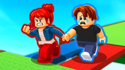 Hold Hands [2 Player Obby]