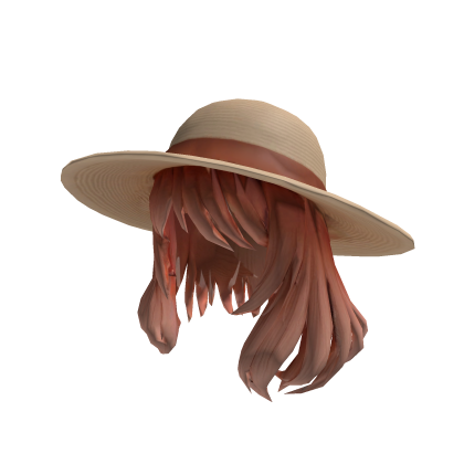[☀️] Cute Summer Girl Hat and Hair Roblox item