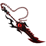 [👁 ANIMATED EYE] Dark Red Chained Overseer Sword
