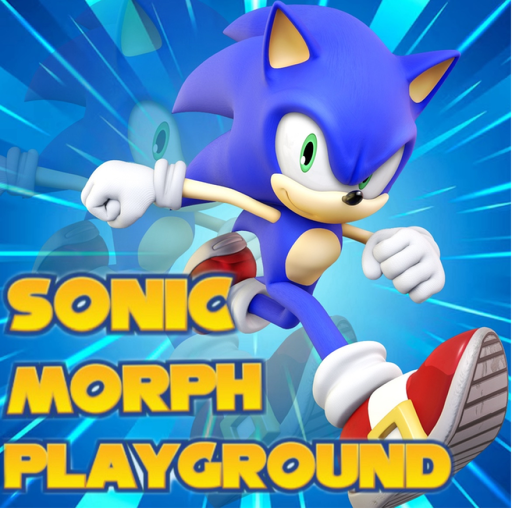 Sonic Morph Playground official Roblox game thumbnail