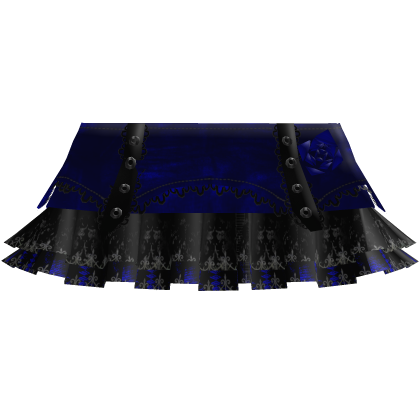 x  -  Midnight Rose Goth Reverie skirt 3.0