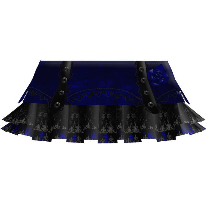 x  -  Midnight Rose Goth Reverie skirt 3.0