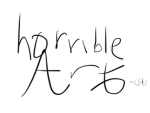 Horrible artists