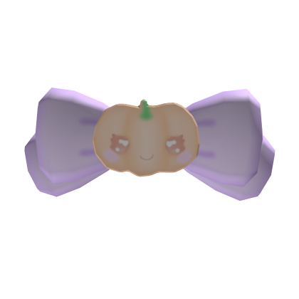 🎃♡ sweet pumpkin bow (purple)