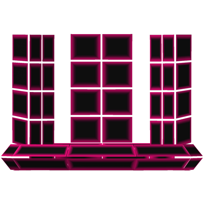 Hot Pink/Black Rivals Crown Recolor (Addon)