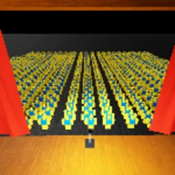 crowd simulator. icon
