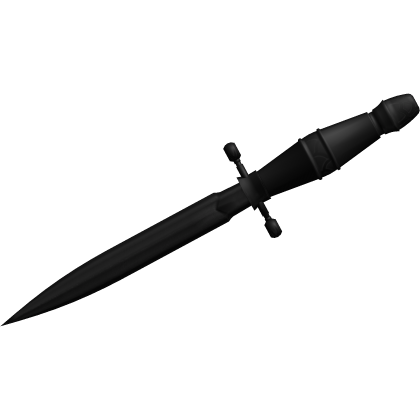 Black Medieval Dagger [WAIST]