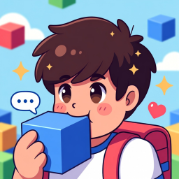Consume blocks to become a MASSIVE guy