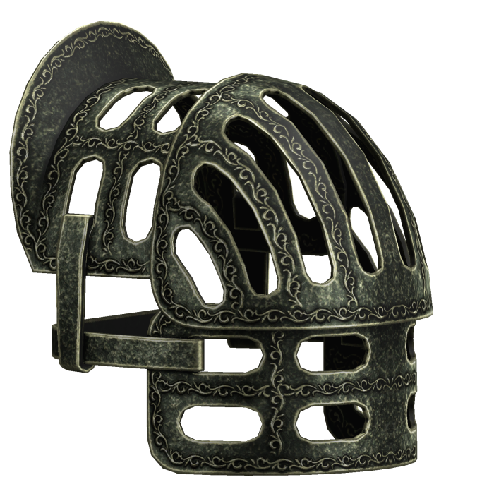 Green Gothic Knight Pauldron - Left