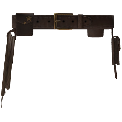 Brown Cowboy Belt 1.0 Roblox item