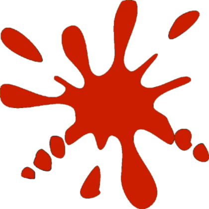 Red Paintball Icon Roblox decal