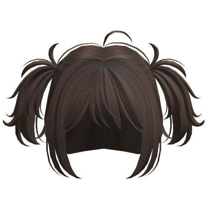 brown short girl hair