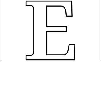 E